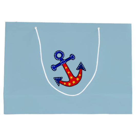 Anker weg große geschenktüte (Rückseite)