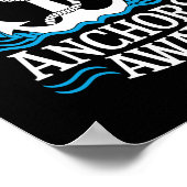 Anker weg Hemd Paar Kreuzfahrt Lustiges Kreuzfahrt Poster (Ecke)