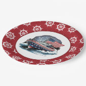 Anker weg pappteller (Schrägansicht)