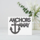 Anker weg postkarte (Stehend Vorderseite)