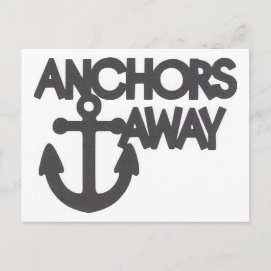 Anker weg postkarte (Vorderseite)