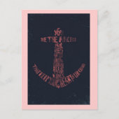 Anker weg postkarte (Vorderseite)