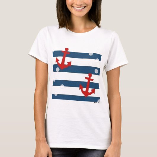 Anker weg T-Shirt (Vorderseite)