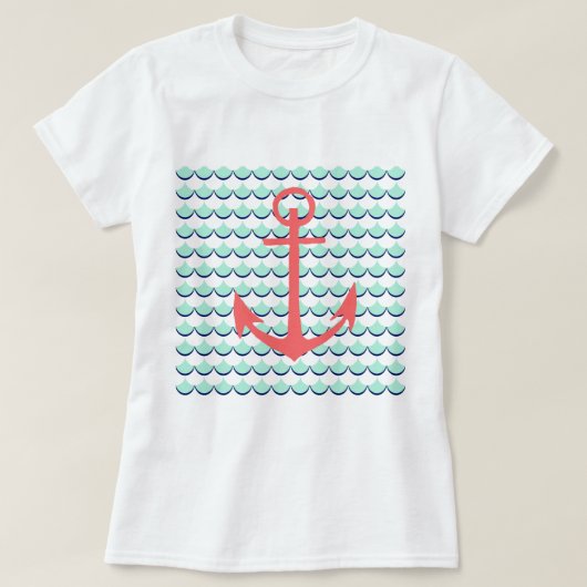 Anker weg T-Shirt (Design vorne)
