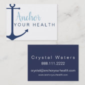 Anker-wegVisitenkarte Visitenkarte (Vorne/Hinten)