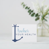 Anker-wegVisitenkarte Visitenkarte (Stehend Vorderseite)