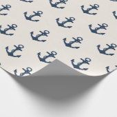 Anker wiegen Packpapier (Ecke)