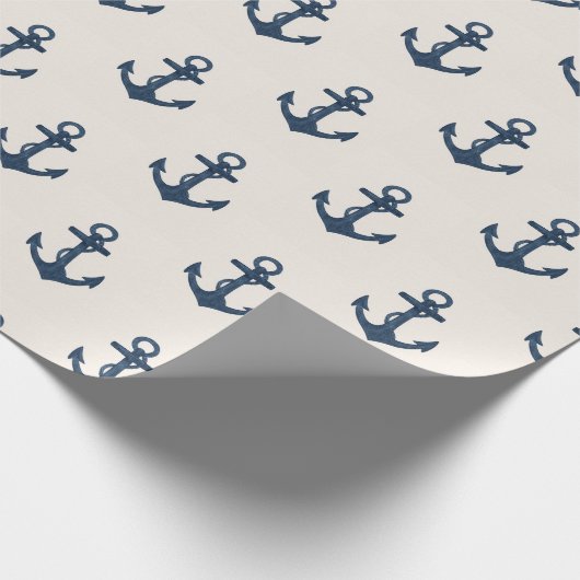 Anker wiegen Packpapier (Ecke)