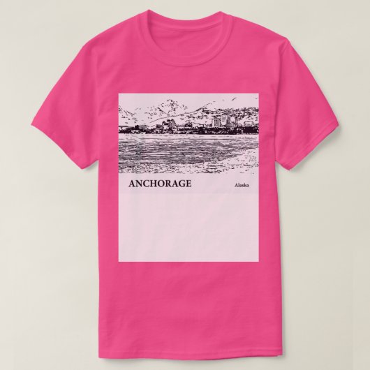Ankerage Alaska TShirt 3 (Design vorne)