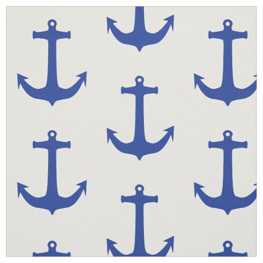 Ankerblau + Ihre Ideen Stoff (Muster)