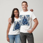 Ankerblau Samurai T-Shirt (Unisex)