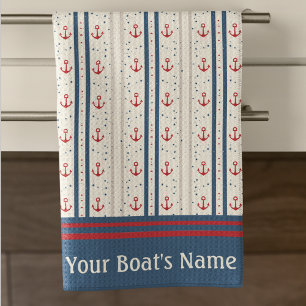 Ankerboot Geschirrtuch