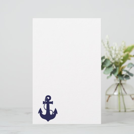 Ankerdesign Briefpapier (Stehend Vorderseite)