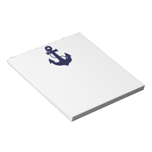 Ankerdesign Notizblock (angewinkelt)