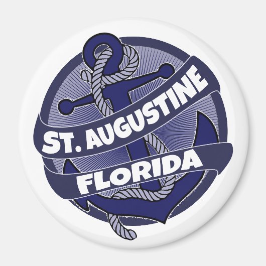 Ankerdrehmagnet von St. Augustine Florida Magnet (Vorne)