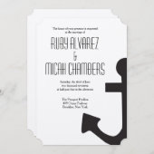 Ankereinladung Einladung (Vorne/Hinten)