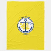 Ankerflagge, Alaska Fleece Blanket (Vorderseite)