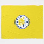 Ankerflagge, Alaska Fleece Blanket (Vorderseite (Horizontal))
