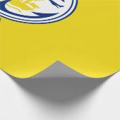 Ankerflagge (Alaska) Geschenkpapier (Ecke)