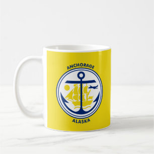 Ankerflagge, Alaska Kaffeetasse