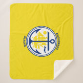 Ankerflagge (Alaska) Sherpadecke (Vorderseite)