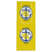 Ankerflagge, Alaska-Weinbeutel Geschenktüte Für Weinflaschen (Vorderseite)