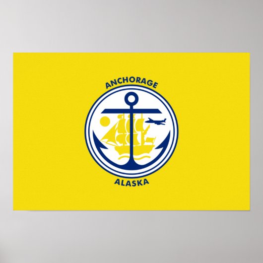 Ankerflagge Poster (Vorne)