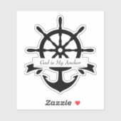 Ankergewohnheit Aufkleber (Blatt)