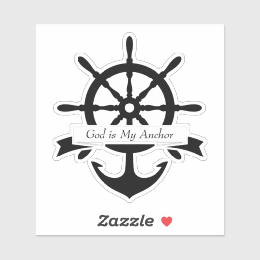 Ankergewohnheit Aufkleber (Blatt)