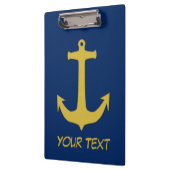 Ankergold + Ihr Hintergrund & Ihre Ideen Klemmbrett (Links)