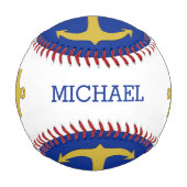 Ankergold + Ihr Name Baseball (Rückseite)