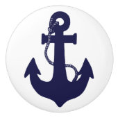 Ankergriff-/-fachzug Keramikknauf (Vorderseite)