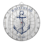 Ankerholz aus Nautic Monogram Dartscheibe (vorne)