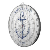 Ankerholz aus Nautic Monogram Dartscheibe (Vorderseite rechts)
