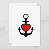 Ankerideen für Bootsbesitzer Feiertagskarte (Vorne/Hinten)