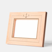 Ankerinitials Geätzte Rahmen (Links)