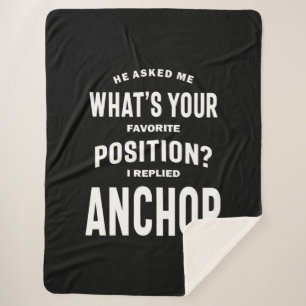 Ankerjob Title T-Shirt Geschenk für Männer Frauen Sherpadecke