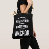 Ankerjob Title T-Shirt Geschenk für Männer Frauen Tasche (Von Nahem)