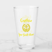 Ankerkapitäne von Wasserschiffen Glas (Rückseite)
