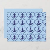 Ankerkette Postkarte (Vorne/Hinten)