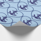 Ankerkettenpapier Geschenkpapier (Ecke)