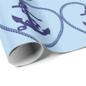 Ankerkettenpapier Geschenkpapier (Rolleneckpunkt)