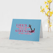 Ankerkraftangebot Karte (Gelbe Blume)