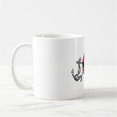 Ankerlebenringrot Kaffeetasse (Links)
