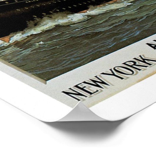 Ankerlinie Poster (Ecke)