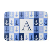 Ankermatte in Monogramm Badematte (Vorderseite)