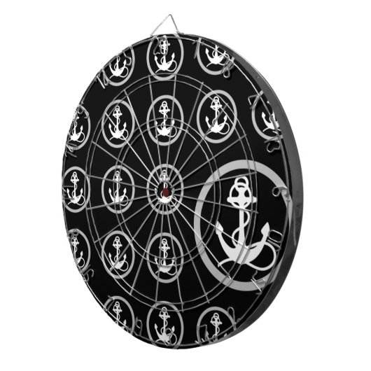 Ankermuster Dartscheibe (Vorderseite rechts)