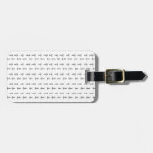 Ankermuster Gepäckanhänger (Vorderseite horizontal)