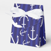 Ankermuster Geschenkschachtel (Vorderseite)