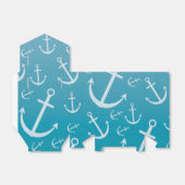 Ankermuster Geschenkschachtel (Ungefaltet)